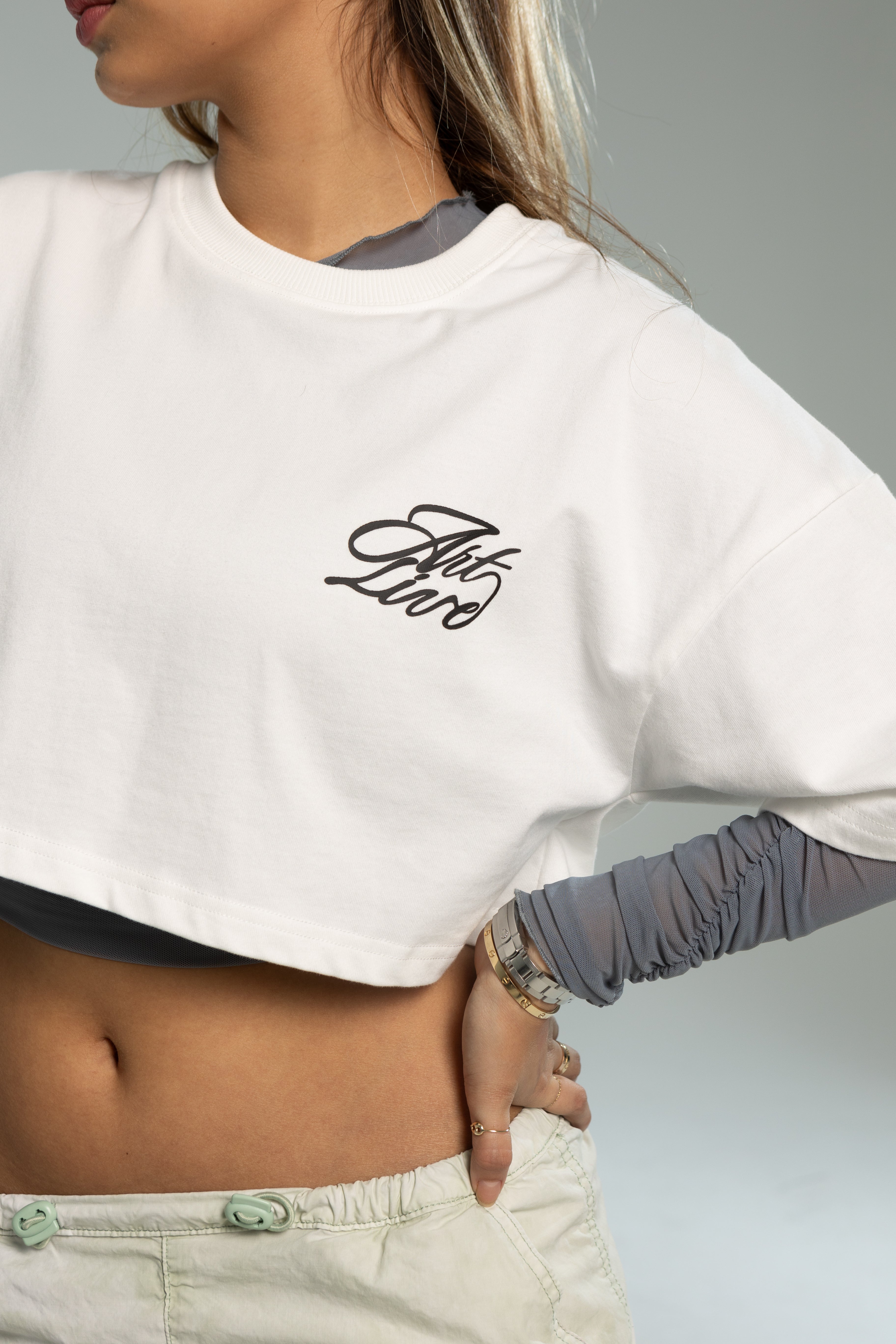 Harajuku Y2k Women's White T-Shirt Punk Japanese Oversized